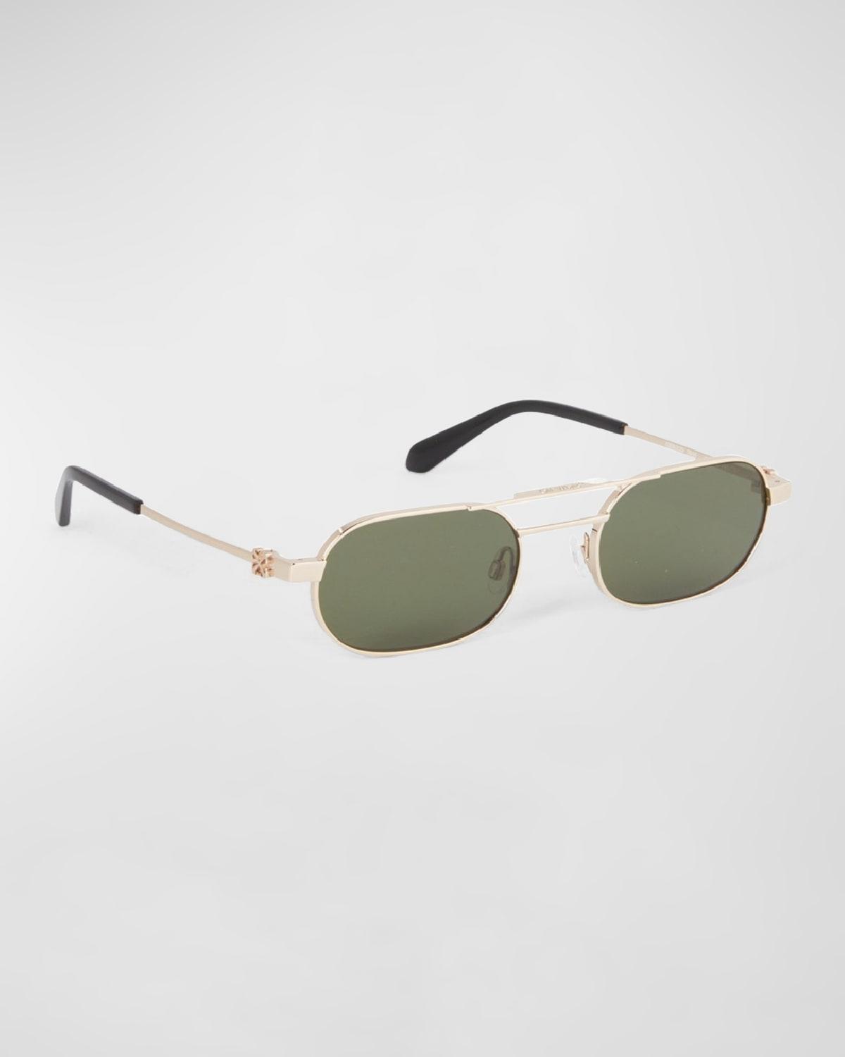 Mens Vaiden Metal Oval Sunglasses Product Image