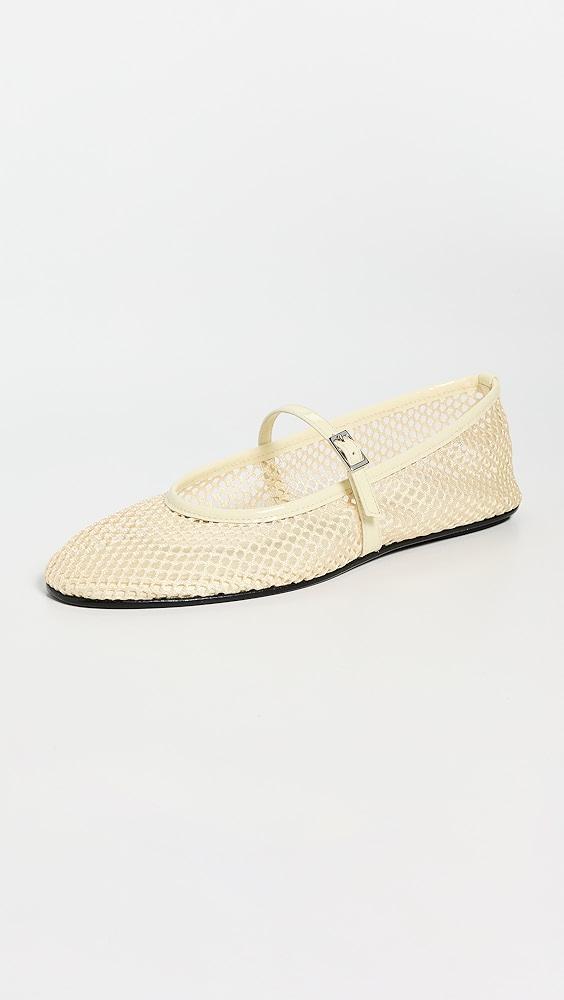 Black Suede Studio Mika Flats | Shopbop Product Image