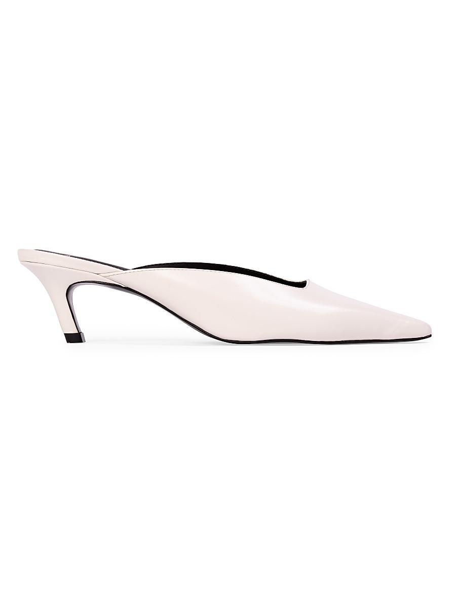 Womens Logan 50MM Kitten Heel Mules Product Image