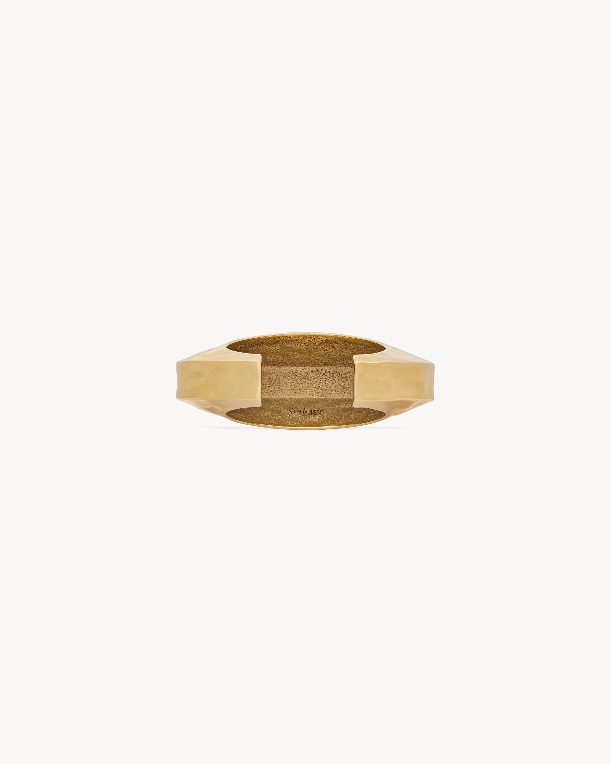 plateau dome cuff in metal Product Image