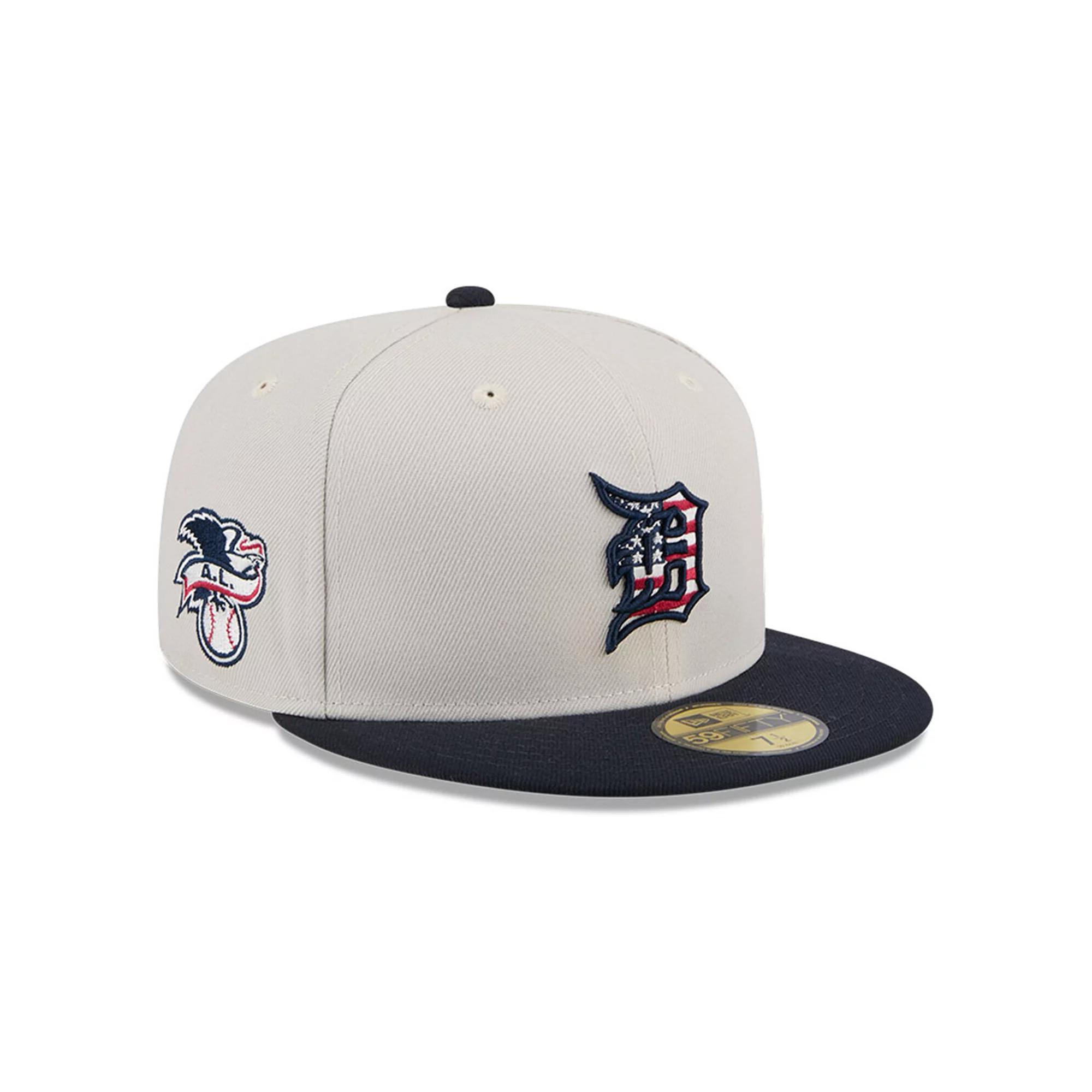 Men's New Era White/Navy Washington Wizards Throwback 2Tone 59FIFTY Fitted Hat, Size: 7, Wiz White Product Image
