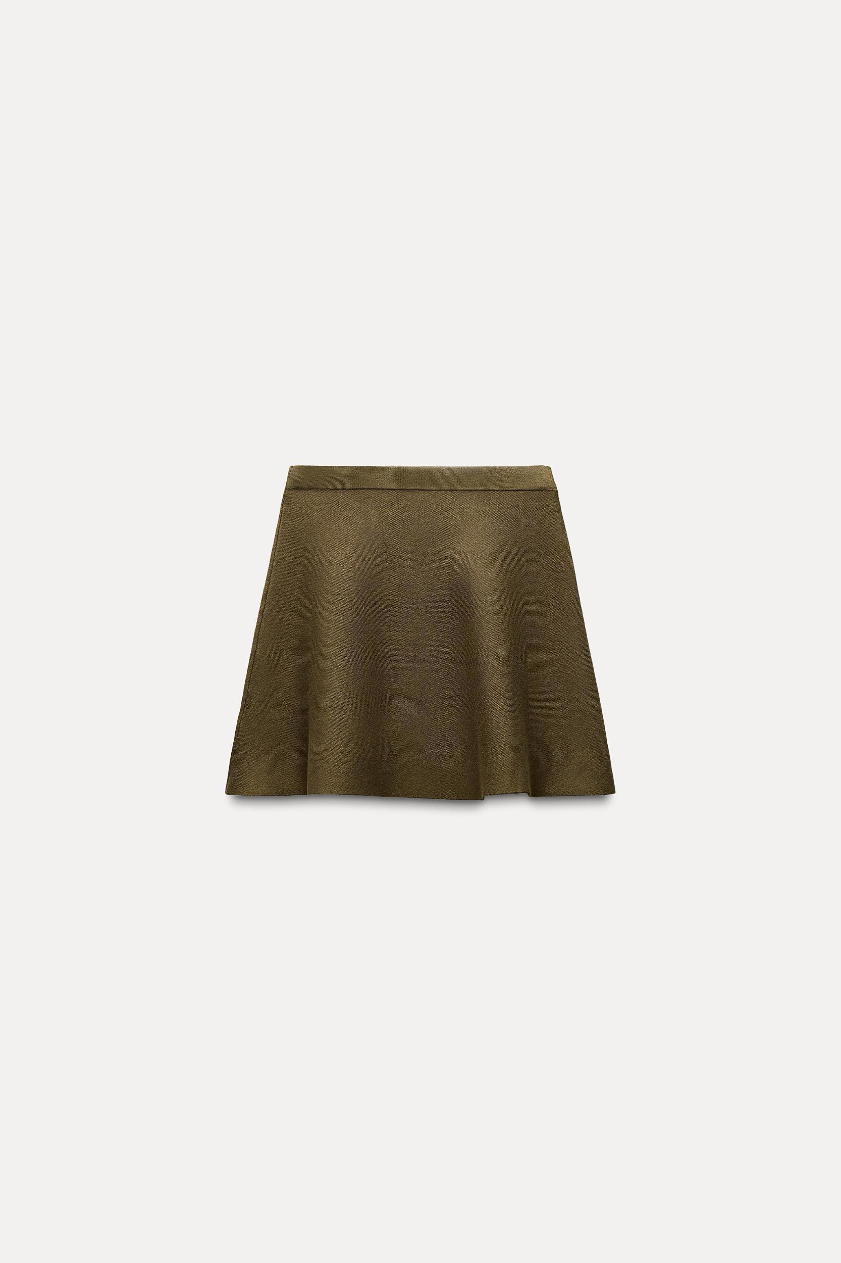 KNIT MINI SKIRT Product Image