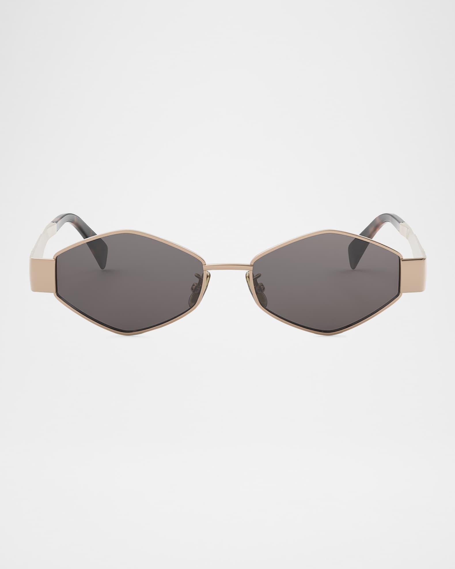 Triomphe Geometric Metal Sunglasses Product Image