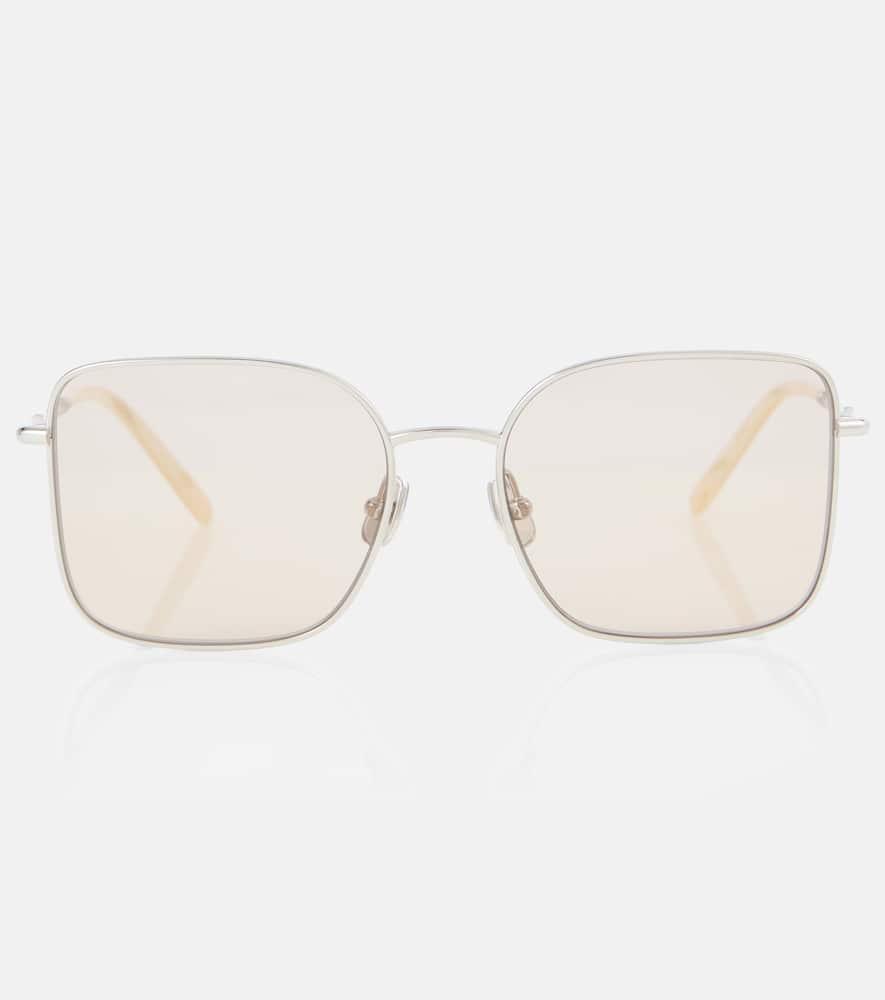 BRUNELLO CUCINELLI Timeless Reflections Square Sunglasses In Silver Product Image