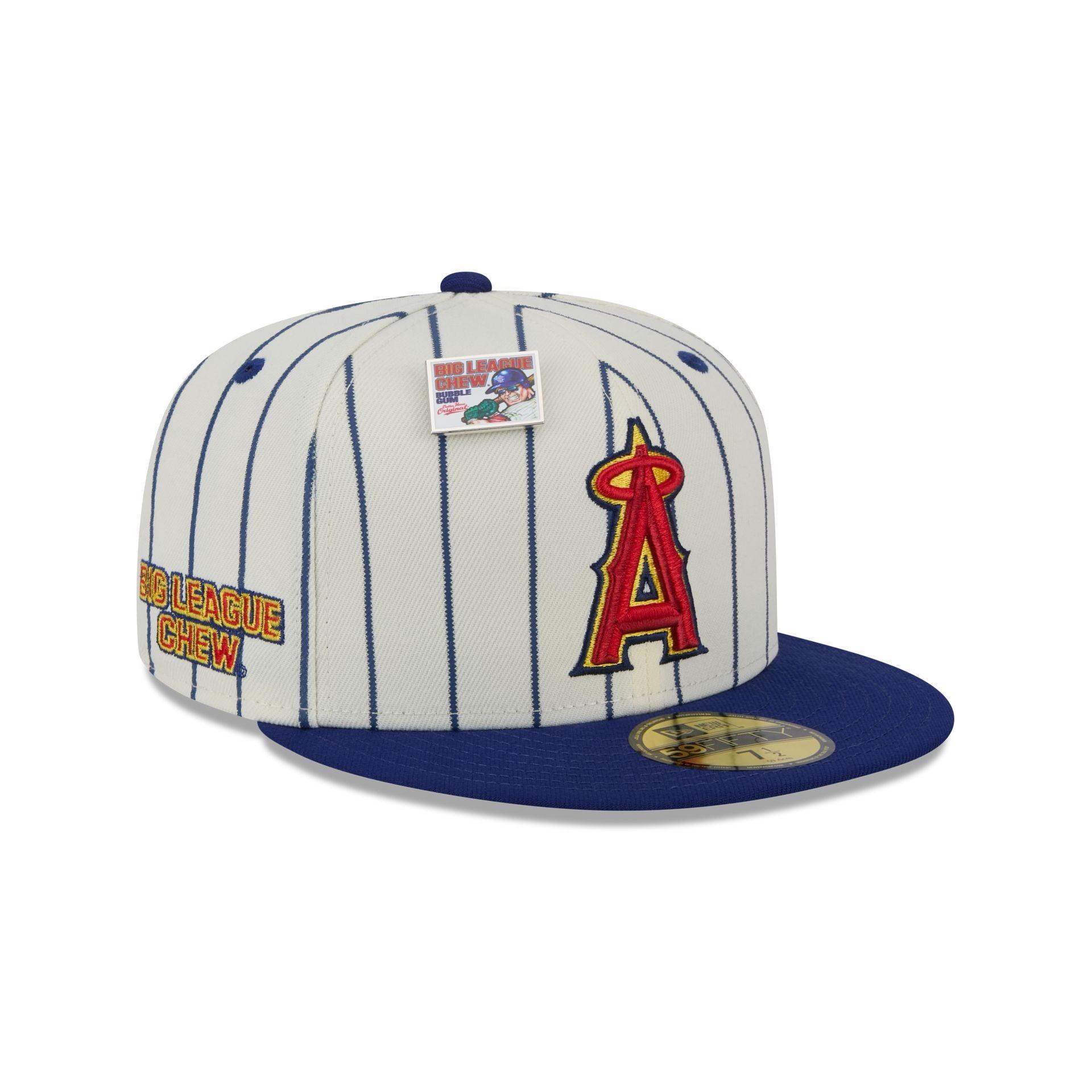 Big League Chew X Los Angeles Angels Pinstripe 59FIFTY Fitted Hat Male Product Image