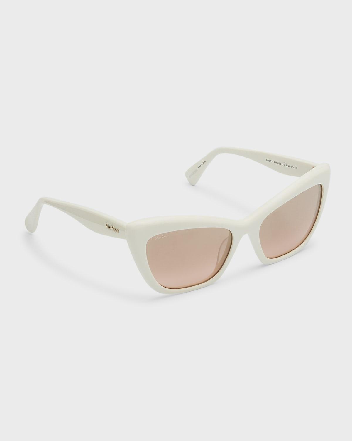 Logo Acetate Cat-Eye Sunglasses Product Image