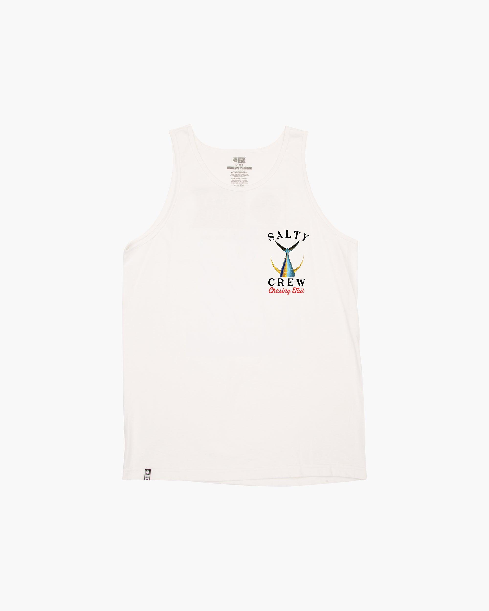 Tailed Tank - White Male Product Image