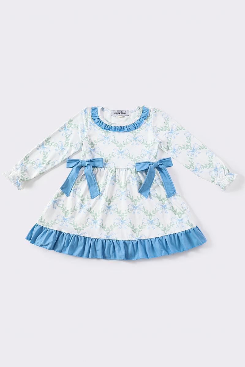 Yellow lemon print girl dress Girls Product Image