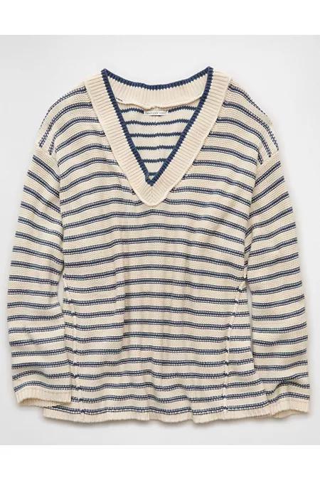 AE Big Hug V-Neck Sweater Women's Product Image
