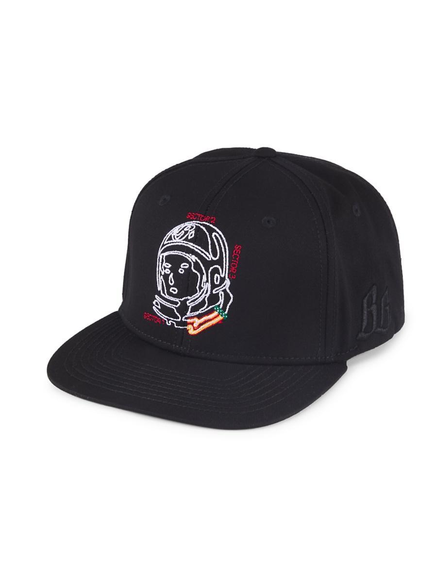 Mens Helmet Track Snapback Hat Product Image