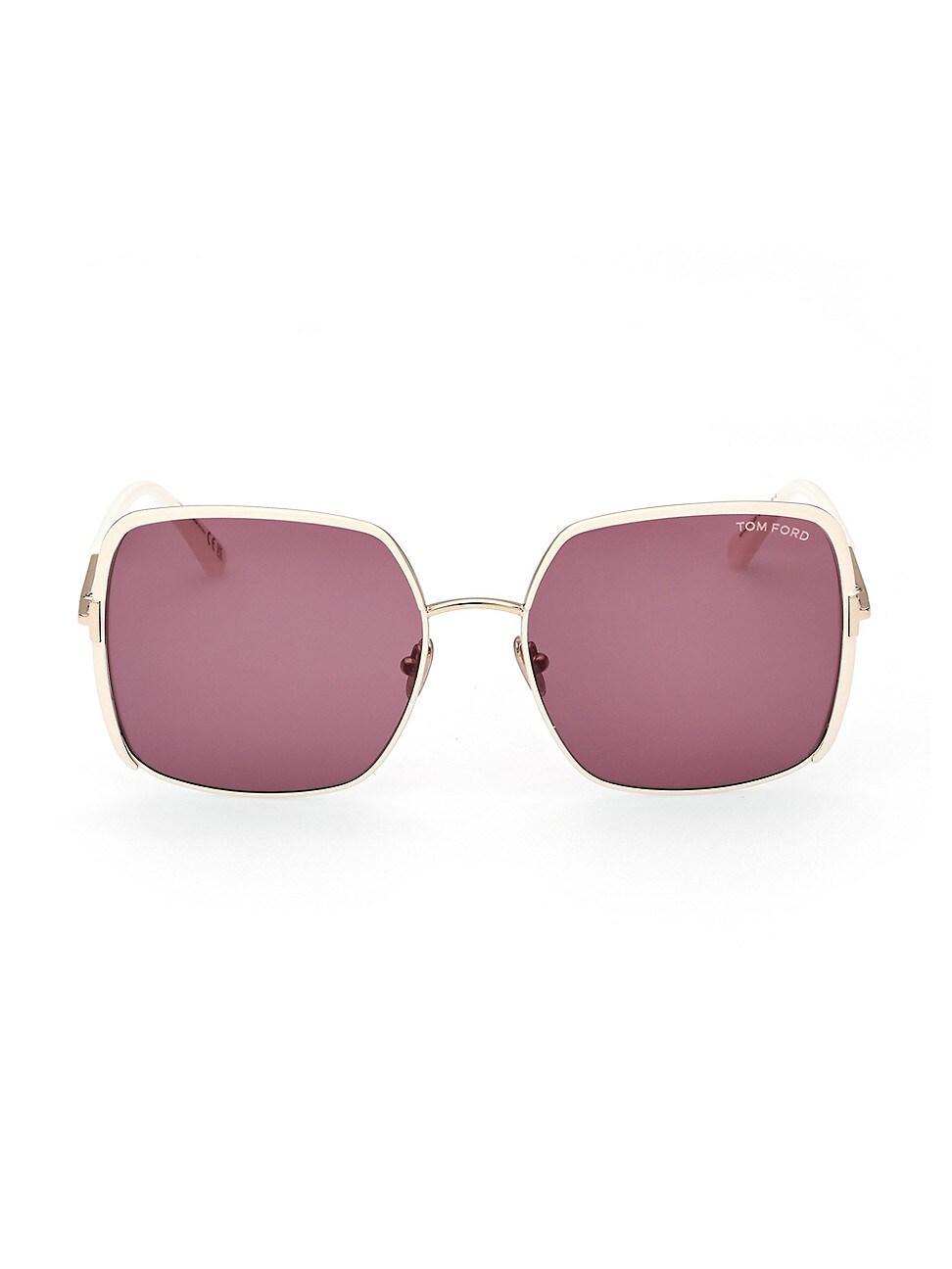Tom Ford Raphaela Butterfly Sunglasses, 60mm Product Image