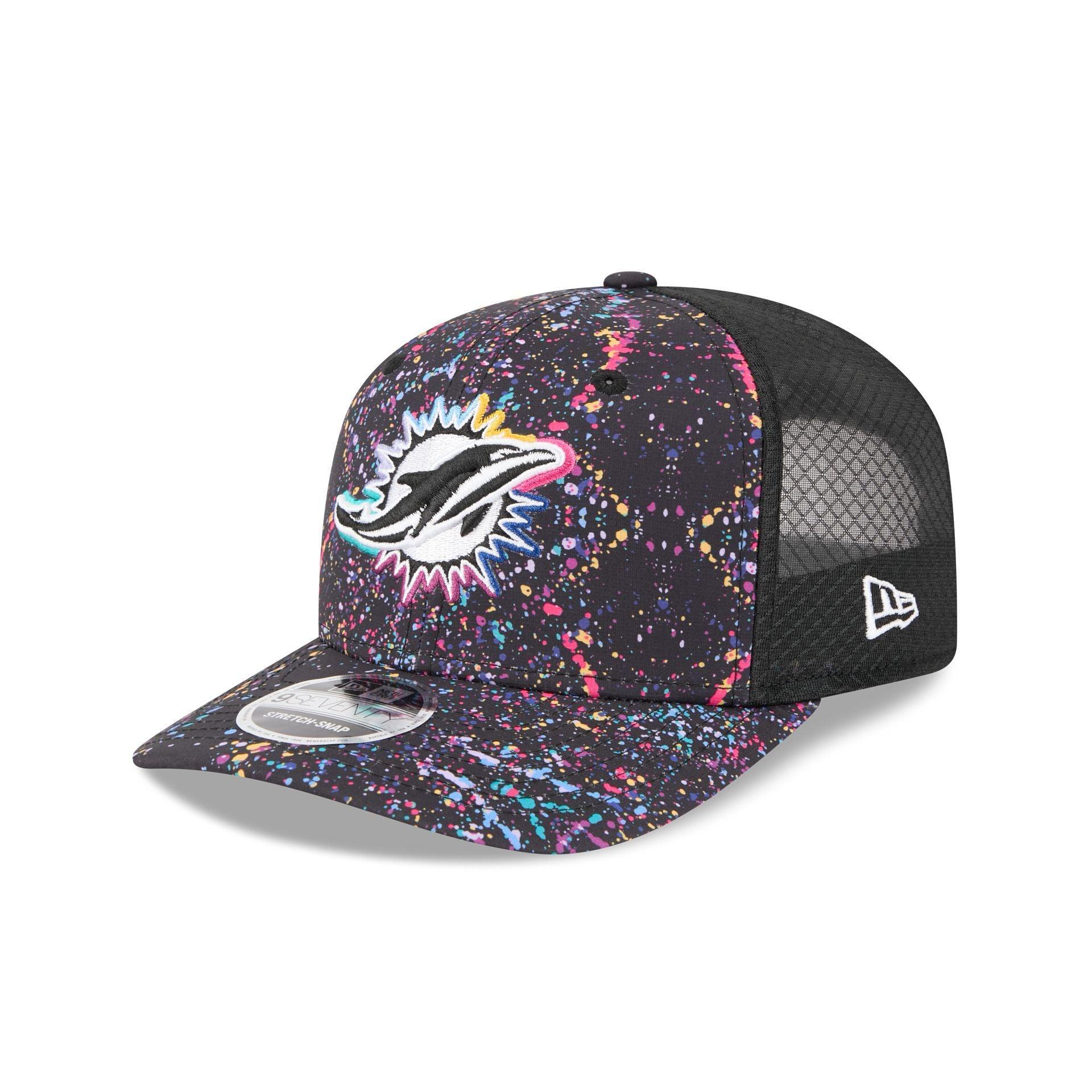 Miami Dolphins 2025 Crucial Catch 9SEVENTY Trucker Hat Male Product Image