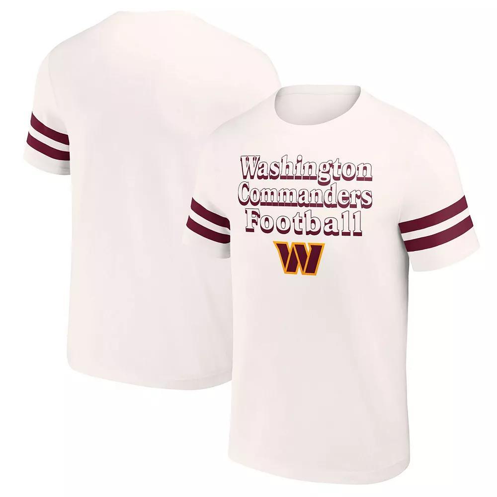 Men's NFL x Darius Rucker Collection by Fanatics Cream Washington Commanders Vintage T-Shirt, Size: 2XL, Wft Beige Product Image