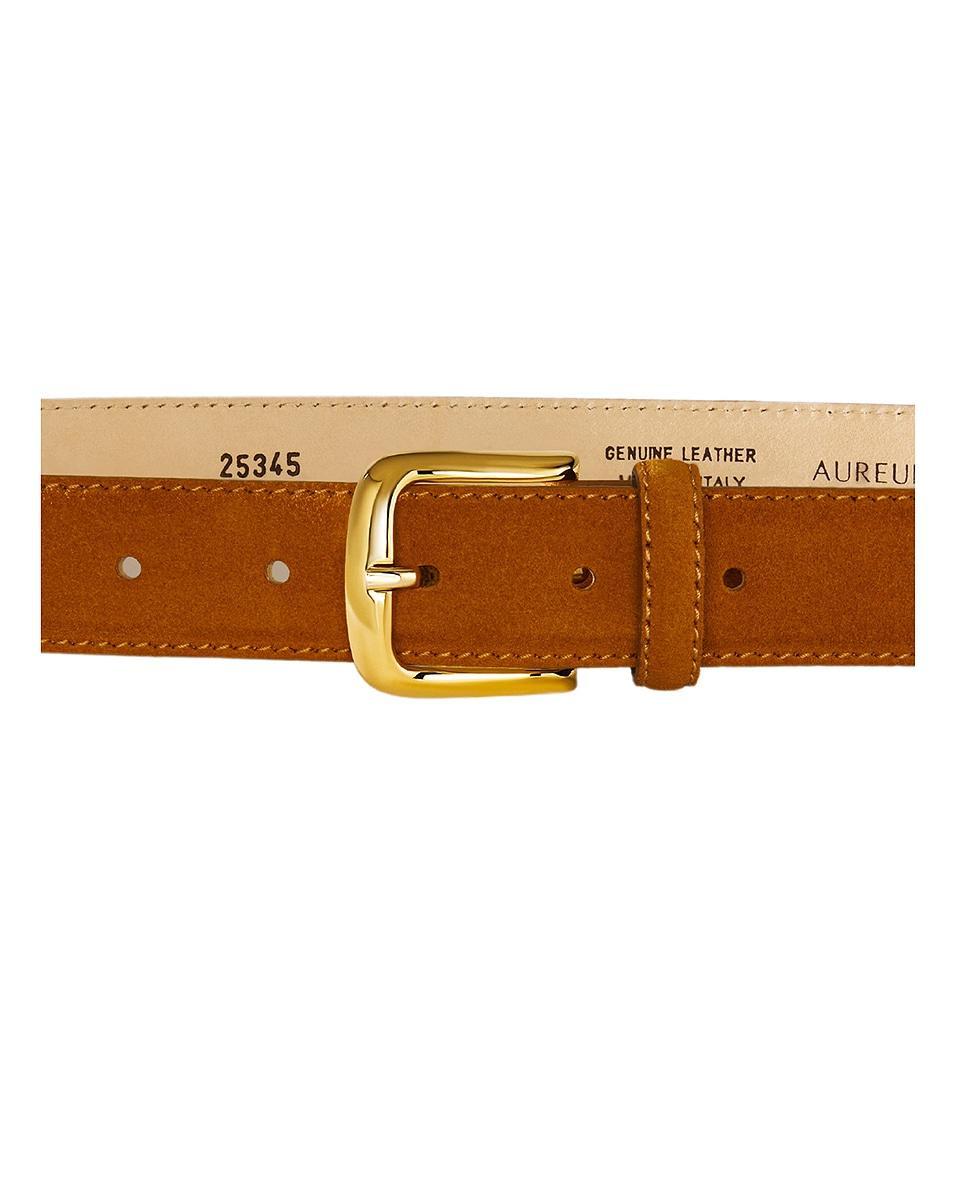 Camel Suede Belt Product Image