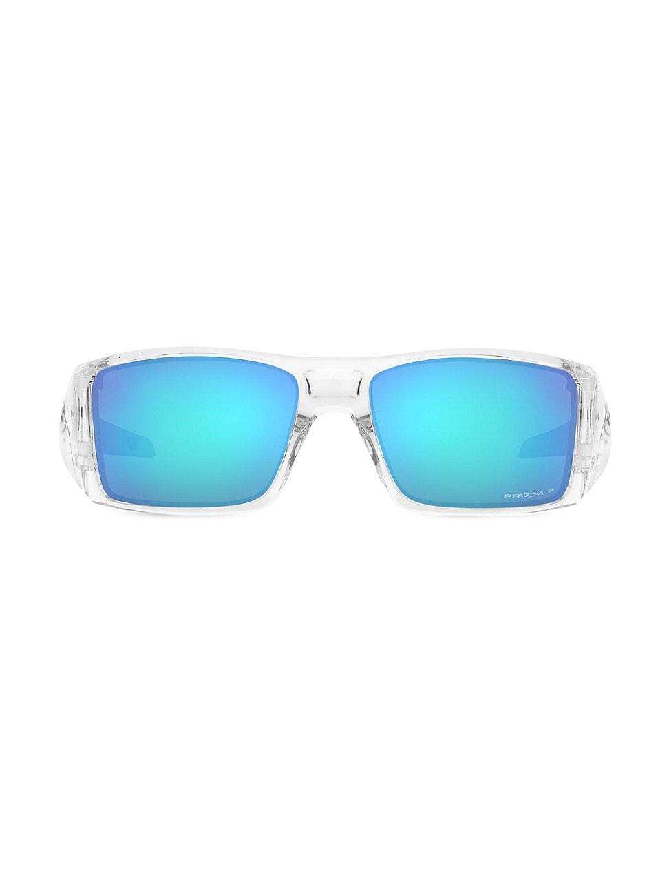 Mens Slim Acetate Rectangle Sunglasses Product Image
