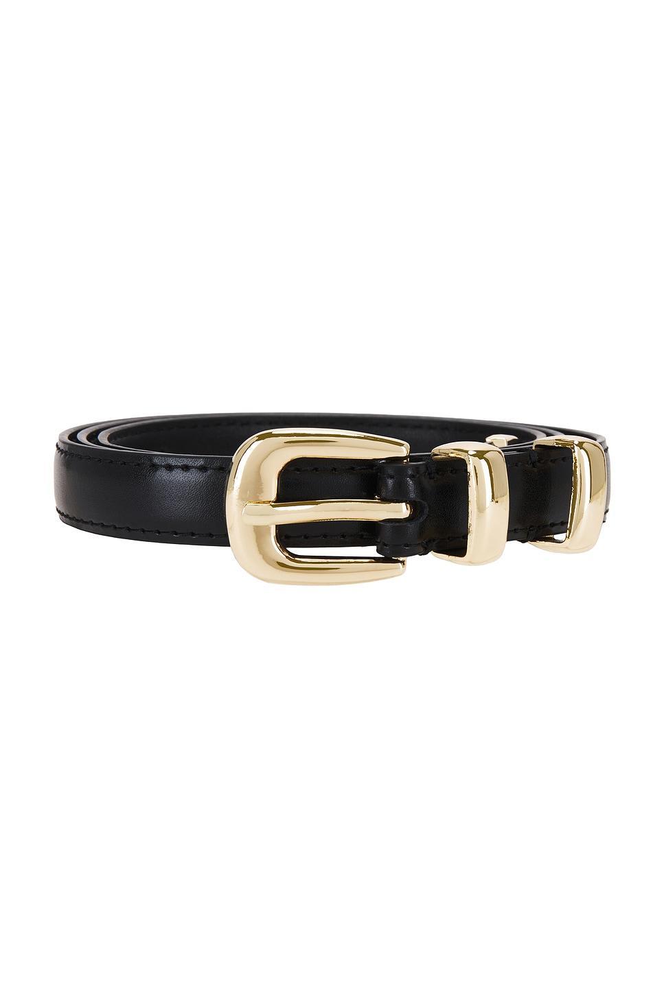 Lila Leather Belt SHASHI Product Image