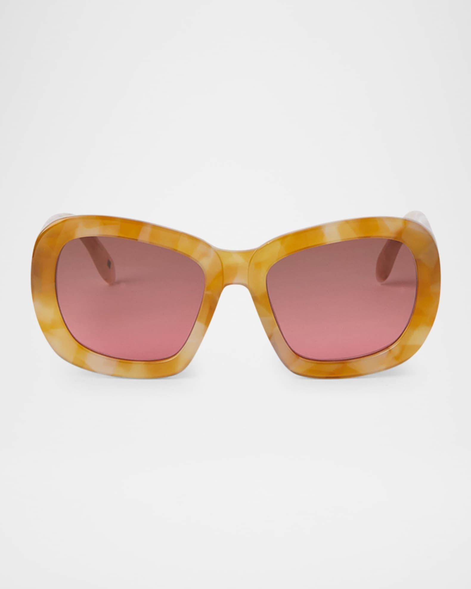 Moon Round Acetate Sunglasses Product Image