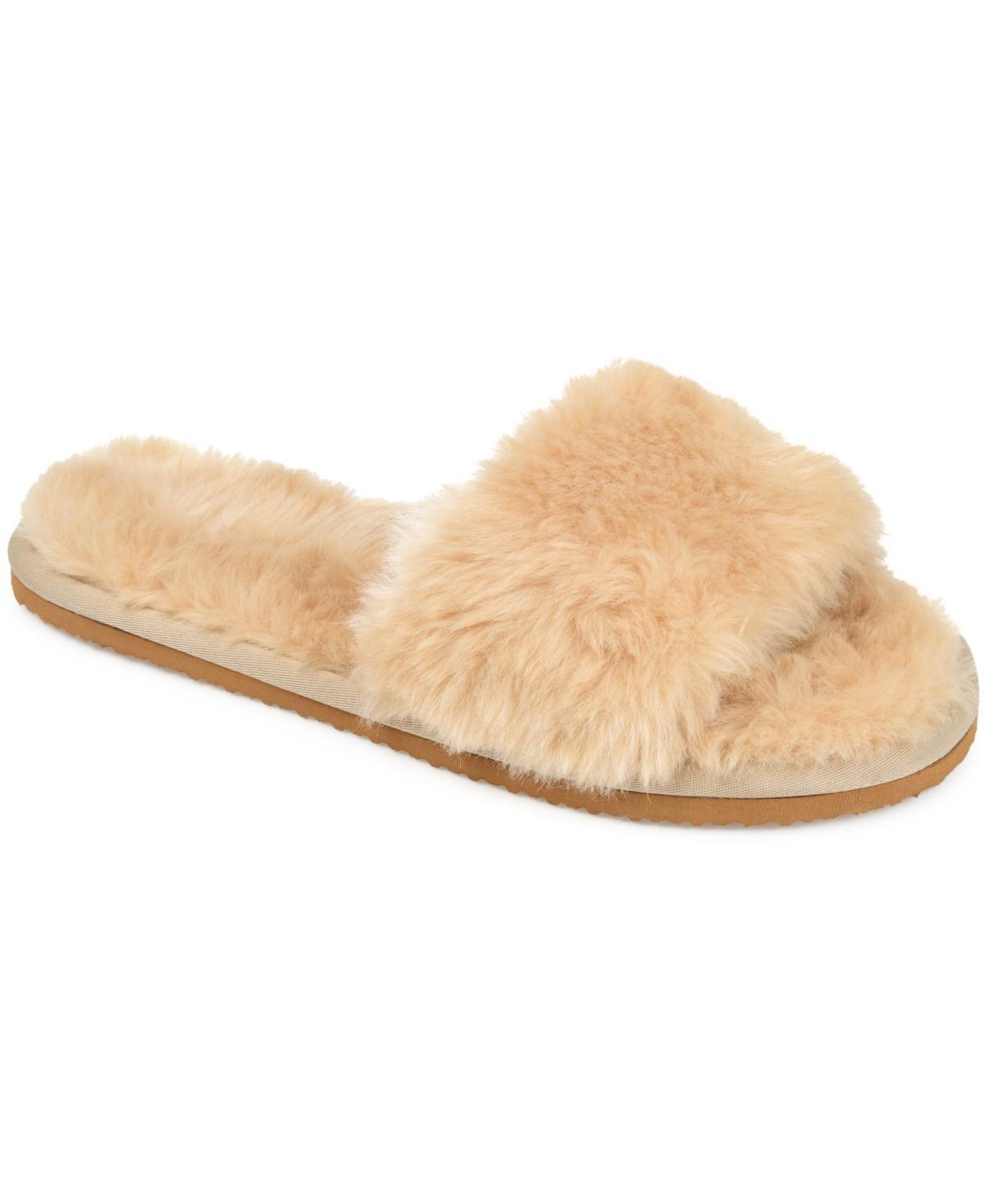 Journee Dawn Womens Slippers Red Product Image