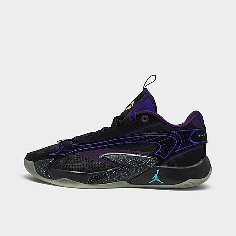 Jordan Boys Michael Jordan Jordan Luka 2 - Boys Grade School Basketball Shoes Bright Mango/Barely Green/Black Product Image