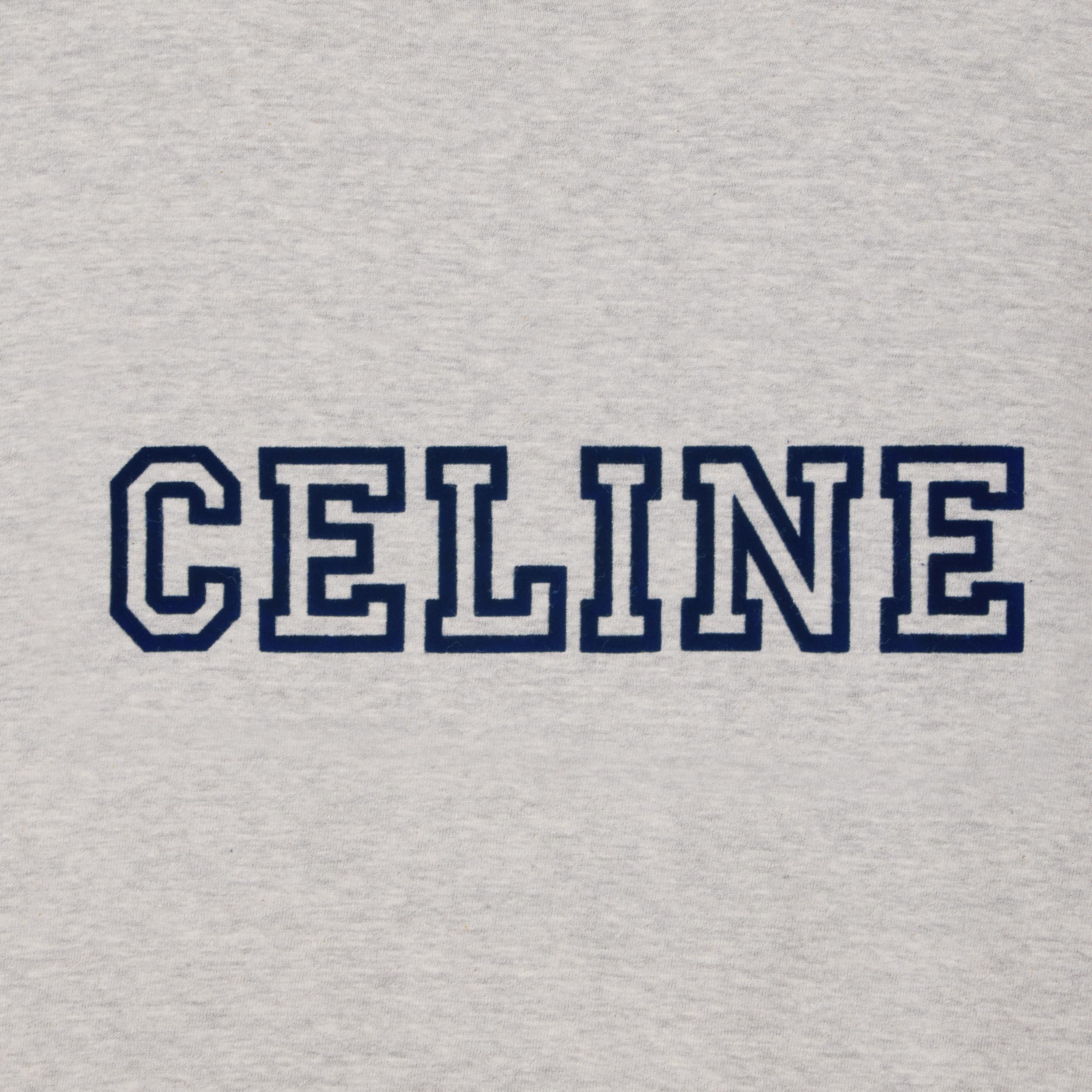 celine regular t-shirt in cotton jersey Product Image