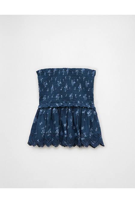 AE Floral Tiered Tube Top Womens Product Image