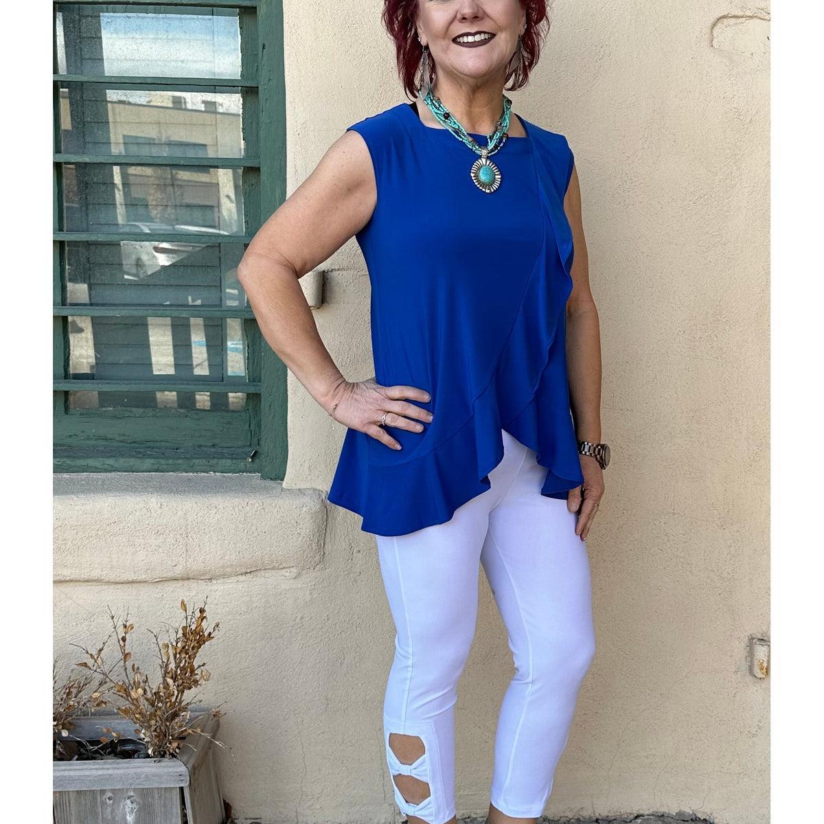 Reese Ruffle Cami Top by Artex Fashions Product Image