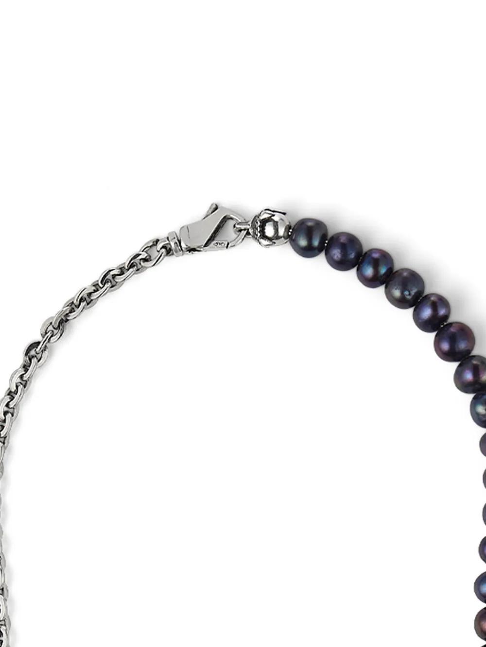 EMANUELE BICOCCHI Freshwater-pearl Chain Necklace In Silver Product Image