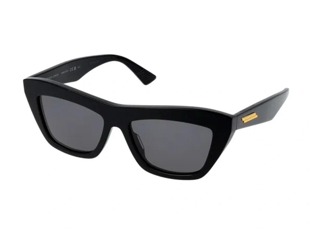 BOTTEGA VENETA Sunglasses In Black Black Grey Product Image