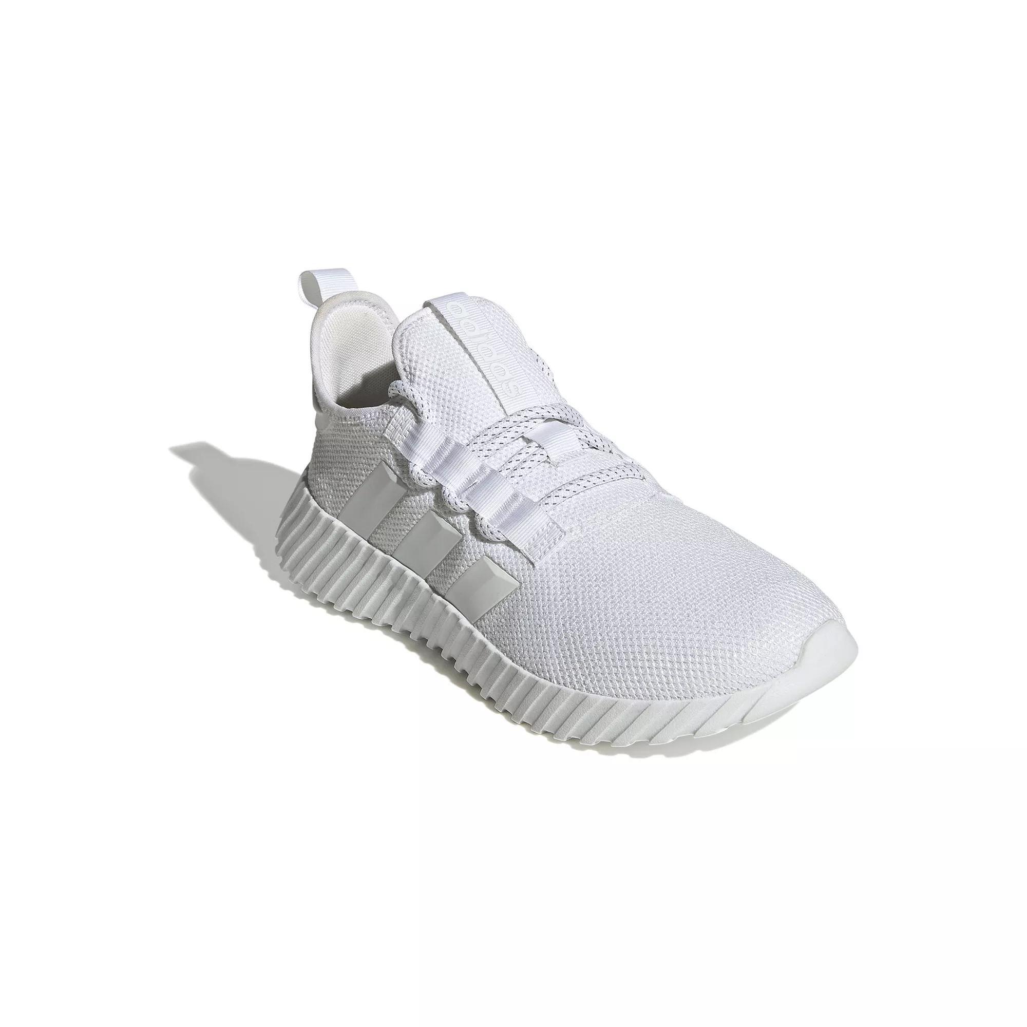 adidas Kaptir 3.0 Wide Men's Running Shoes, Size: 12, White White Black Product Image