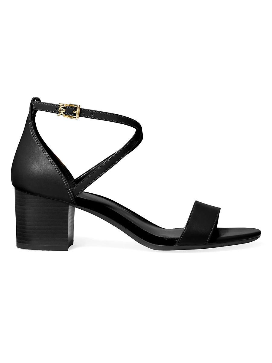 Michael Michael Kors Womens Serena Flex Ankle Strap High Heel Sandals Product Image