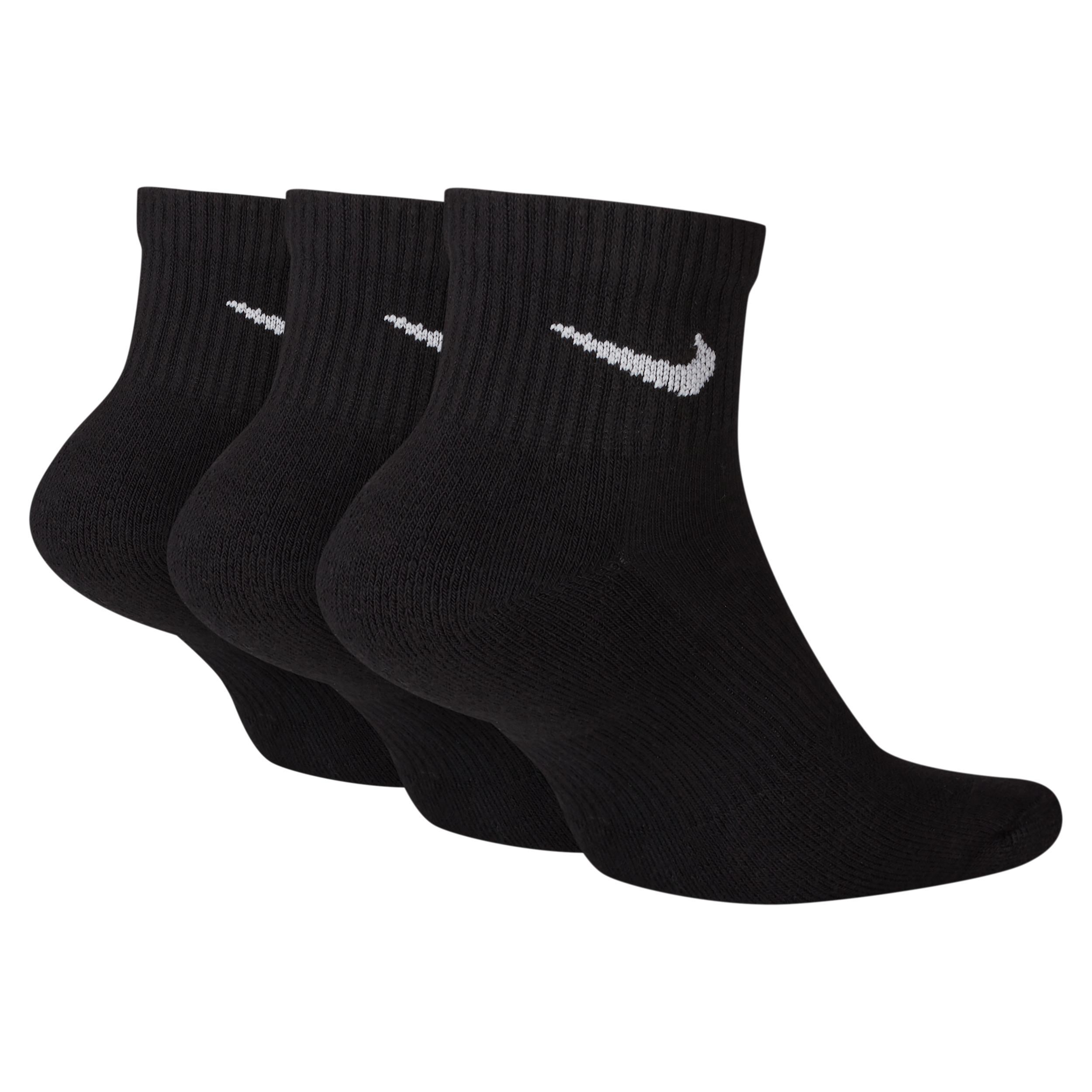 Nike Training Everyday Plus Cushioned 3 pack ankle socks Product Image
