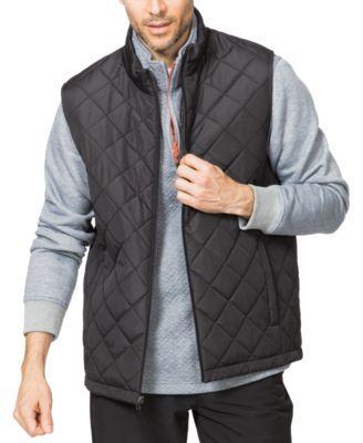 Hawke & Co. Mens Diamond Quilted Vest, Created for Macys Product Image