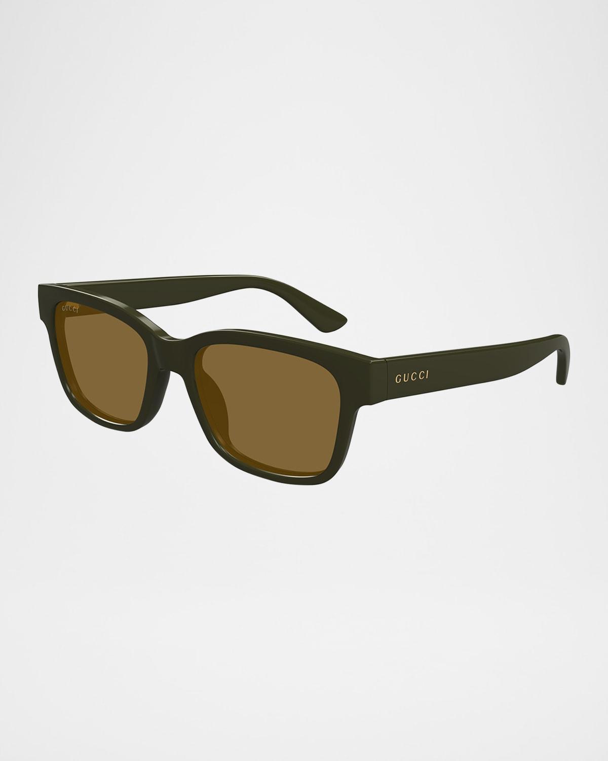 Mens GG1716SM Plastic Rectangle Sunglasses Product Image