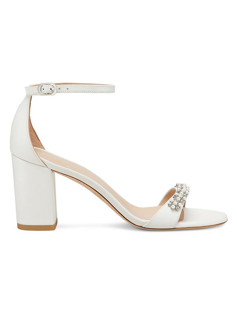 Womens Nudist Poppy 75MM Block-Heel Sandals Product Image