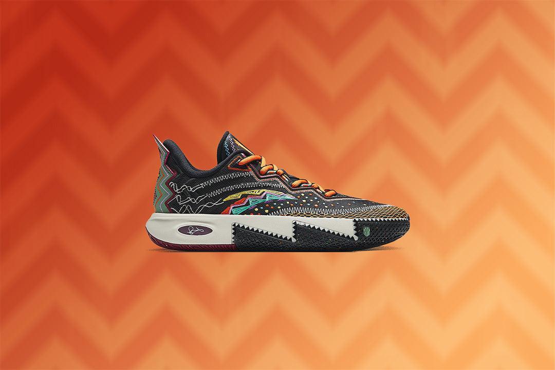 ANTA x Kyrie Irving Kai 2 'Solar Return' - Black/Green/Orange Male Product Image
