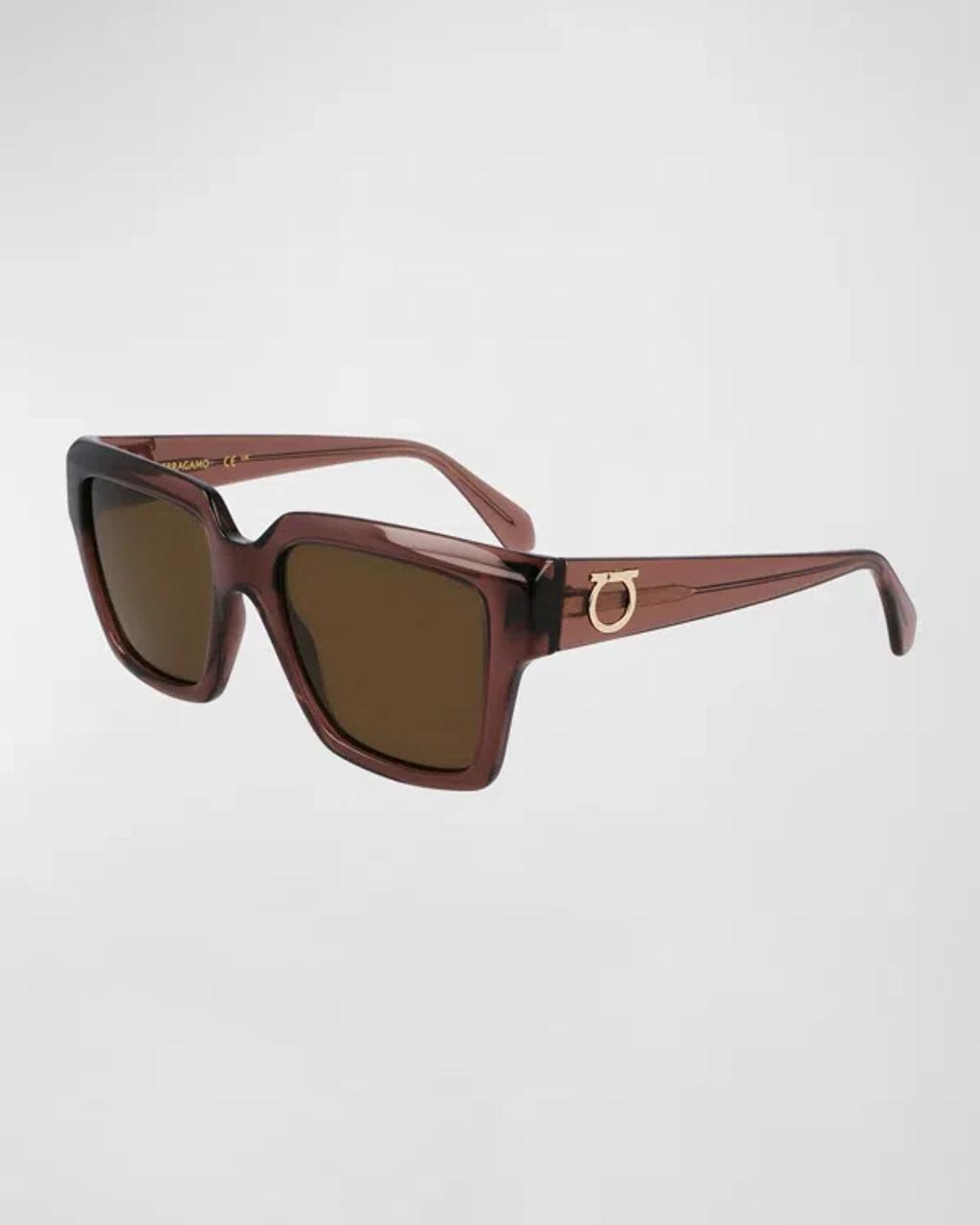 Mens Prisma Acetate Square Sunglasses, 56mm Product Image