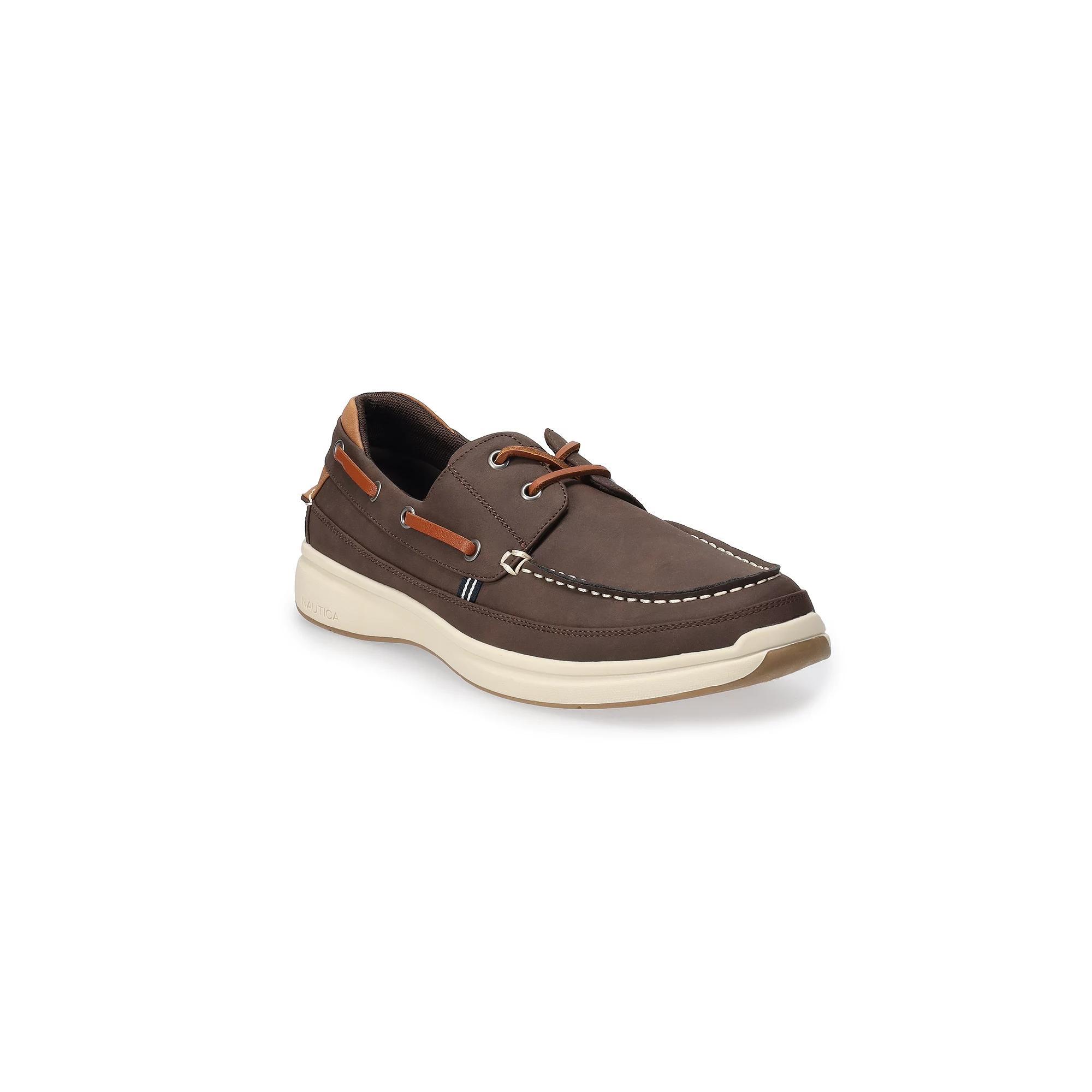 Nautica Mens Zapato Boat Shoes Brown Product Image