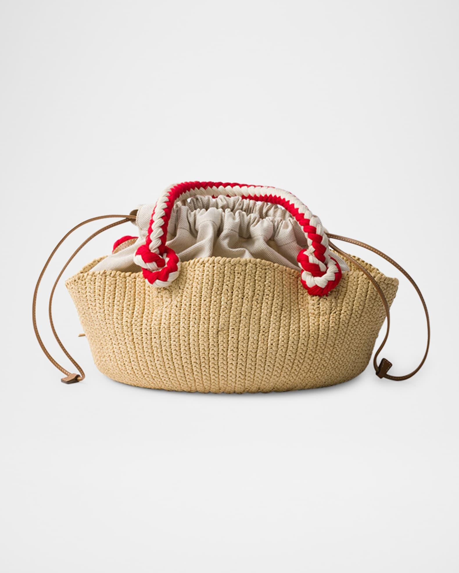 Small Crochet Top-Handle Bag Product Image
