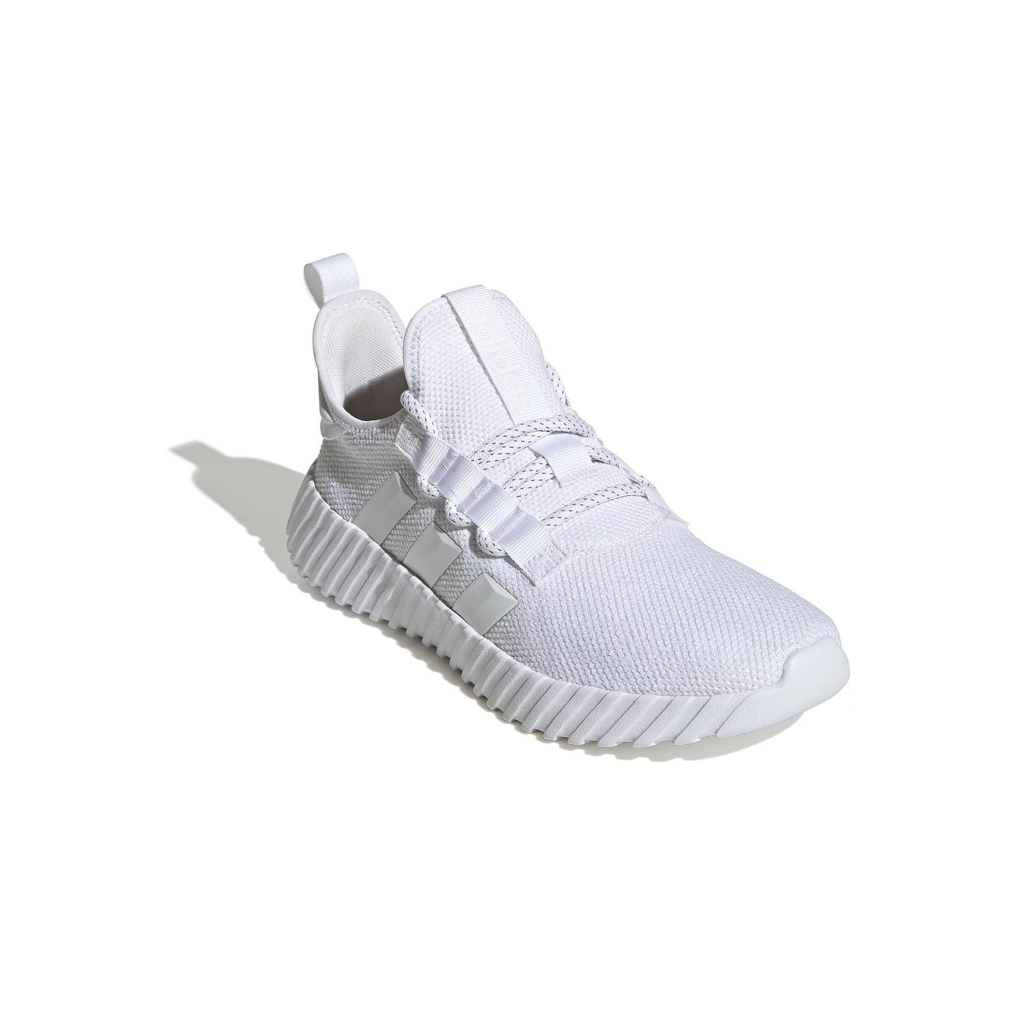 adidas Kaptir 3.0 3-Stripe Men's Running Shoes, Size: 9, White White Black Product Image