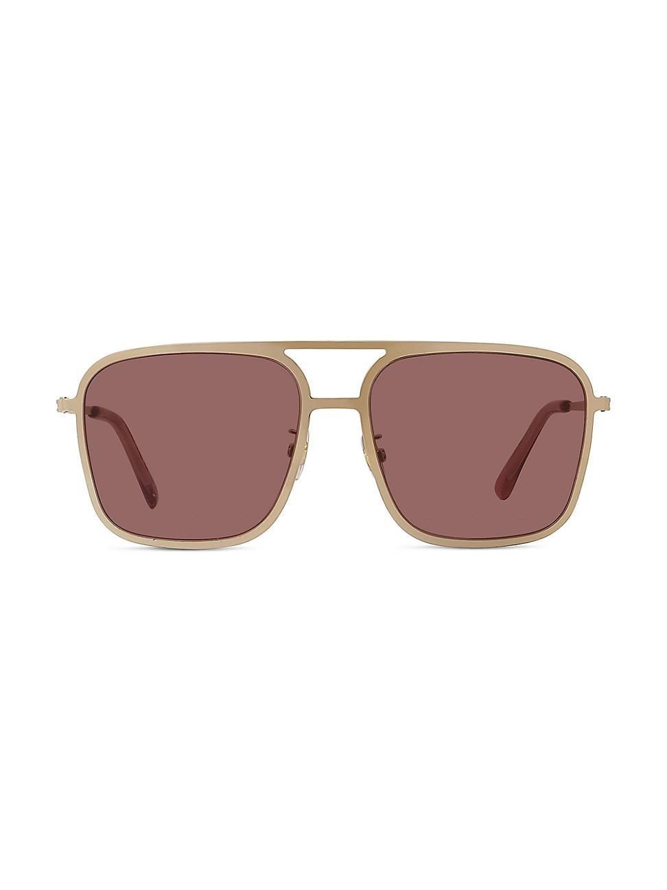 Pilot Metal Alloy & Plastic Aviator Sunglasses Product Image