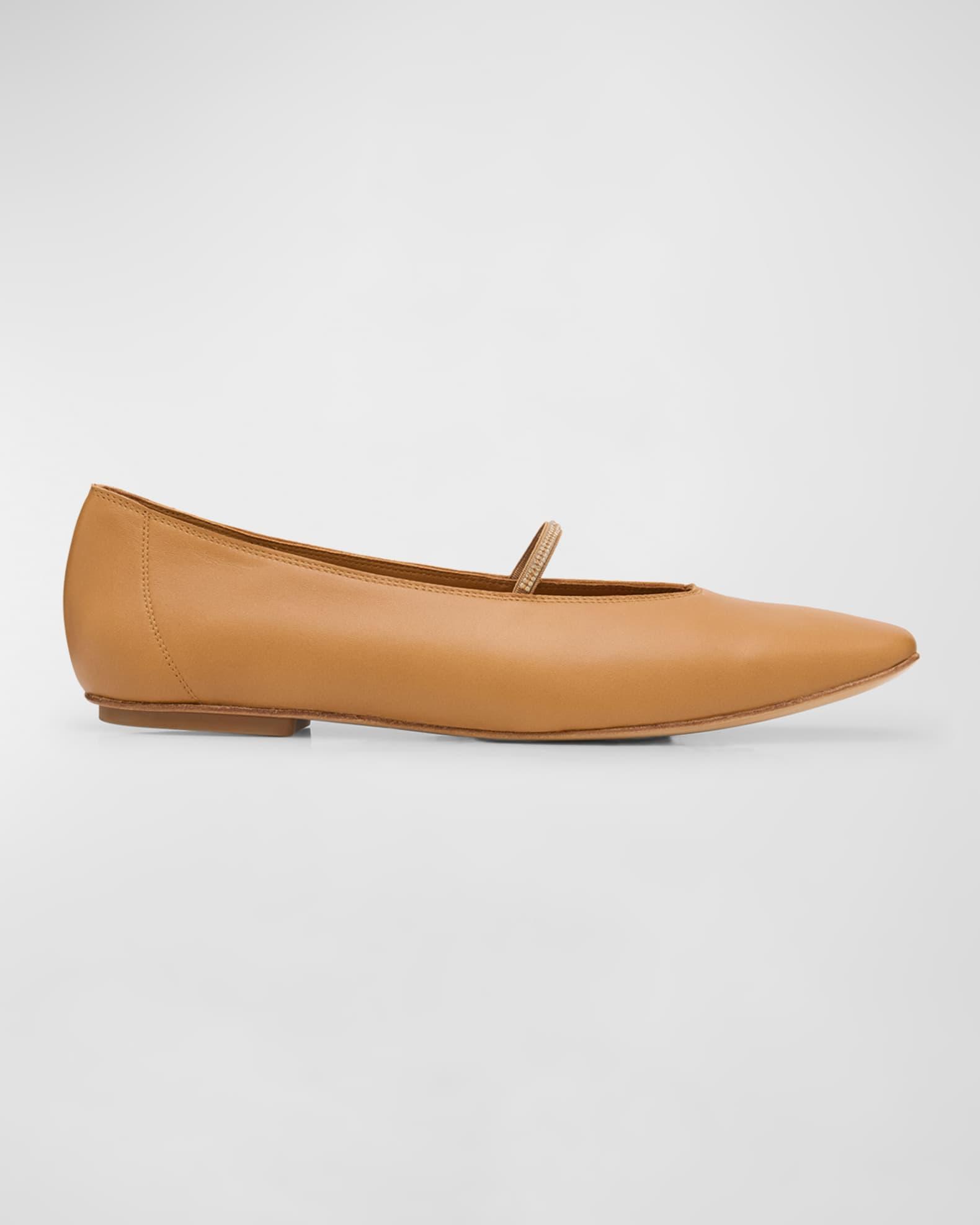 Tila Crystal-Strap Ballerina Flats Product Image
