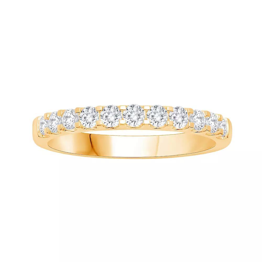 Diamond Medley 14k Gold 1/2 Carat T.W. Lab-Grown Diamond Ring, Women's, Size: 9 Product Image