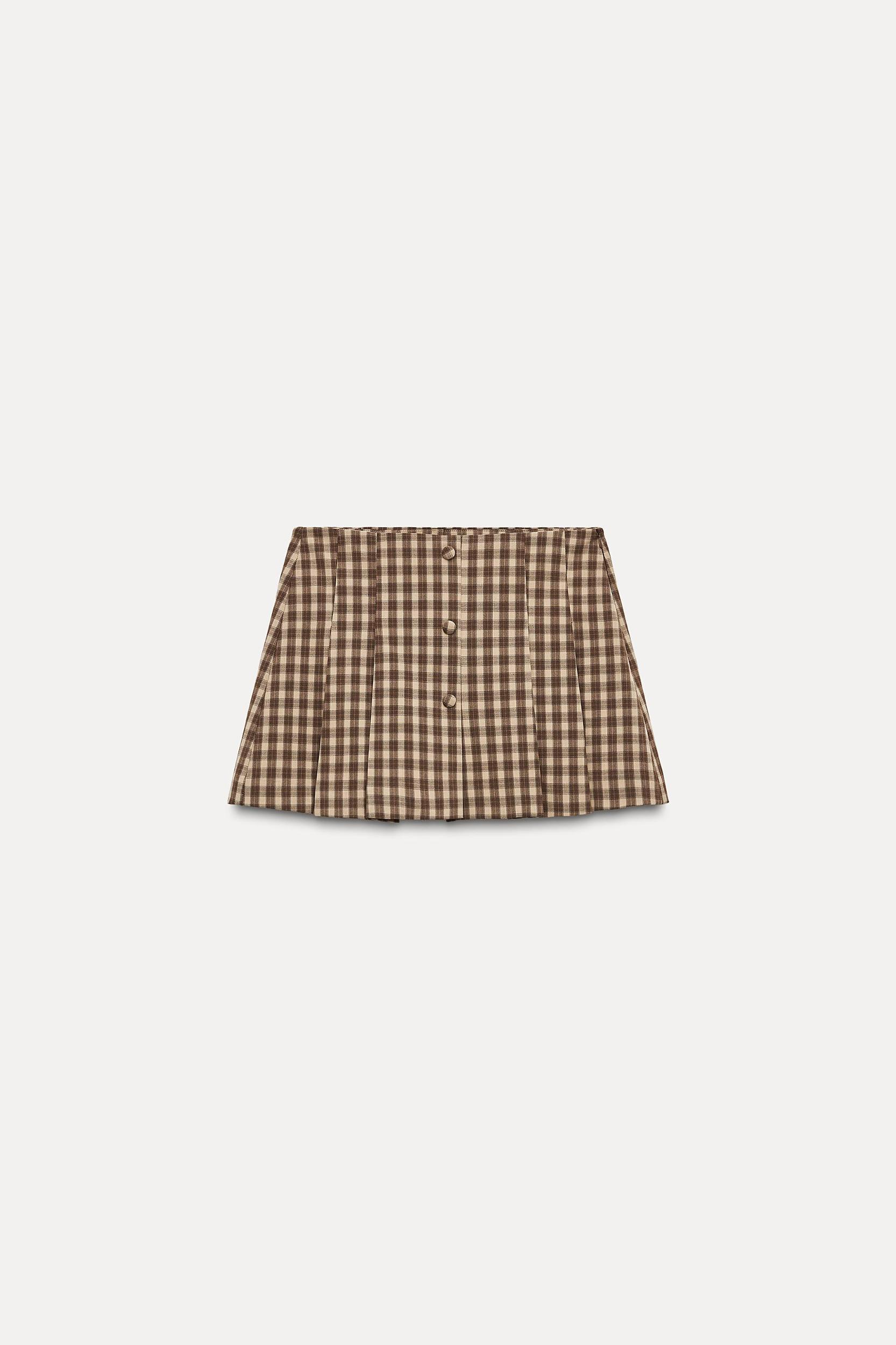 PLAID SKORT Product Image