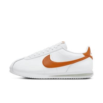 Nike Mens Cortez - Shoes Orange/White Product Image
