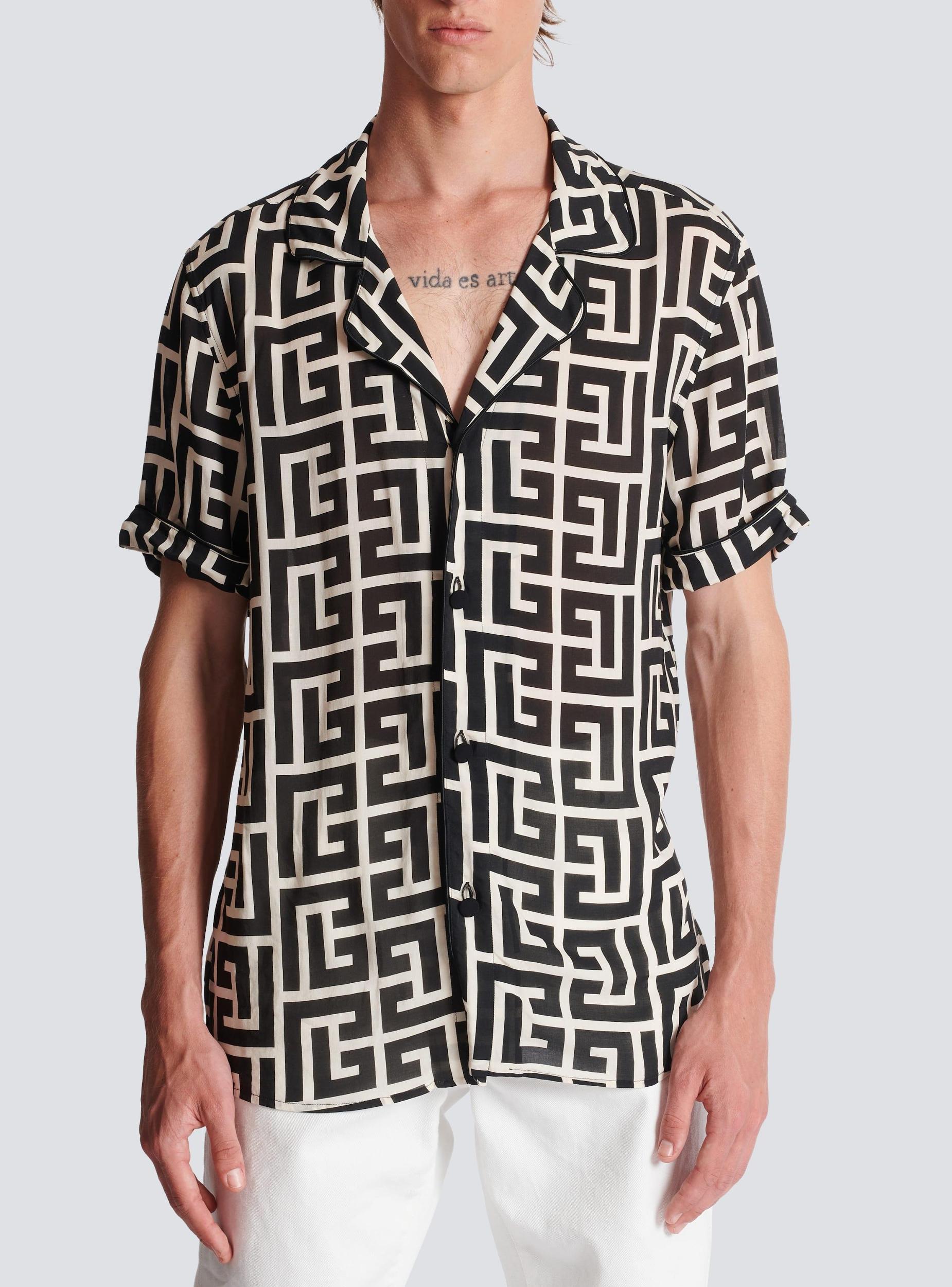 Monogram-printed shirt Product Image
