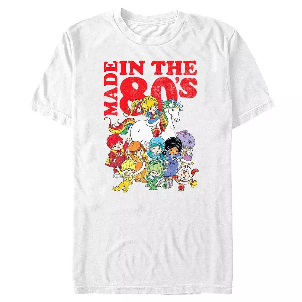 Men's Rainbow Brite Made In The 80's Graphic Tee, Size: Medium, White Product Image