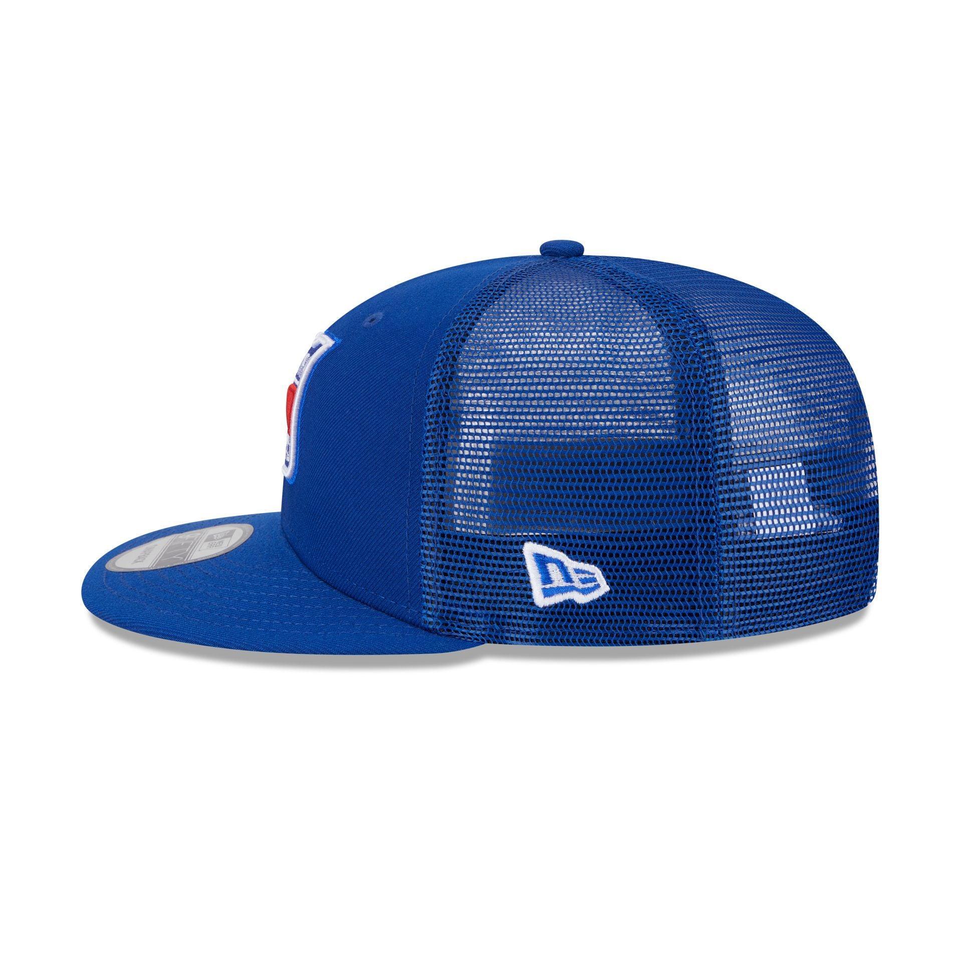 New York Rangers Team Tag 9FIFTY Trucker Hat Male Product Image