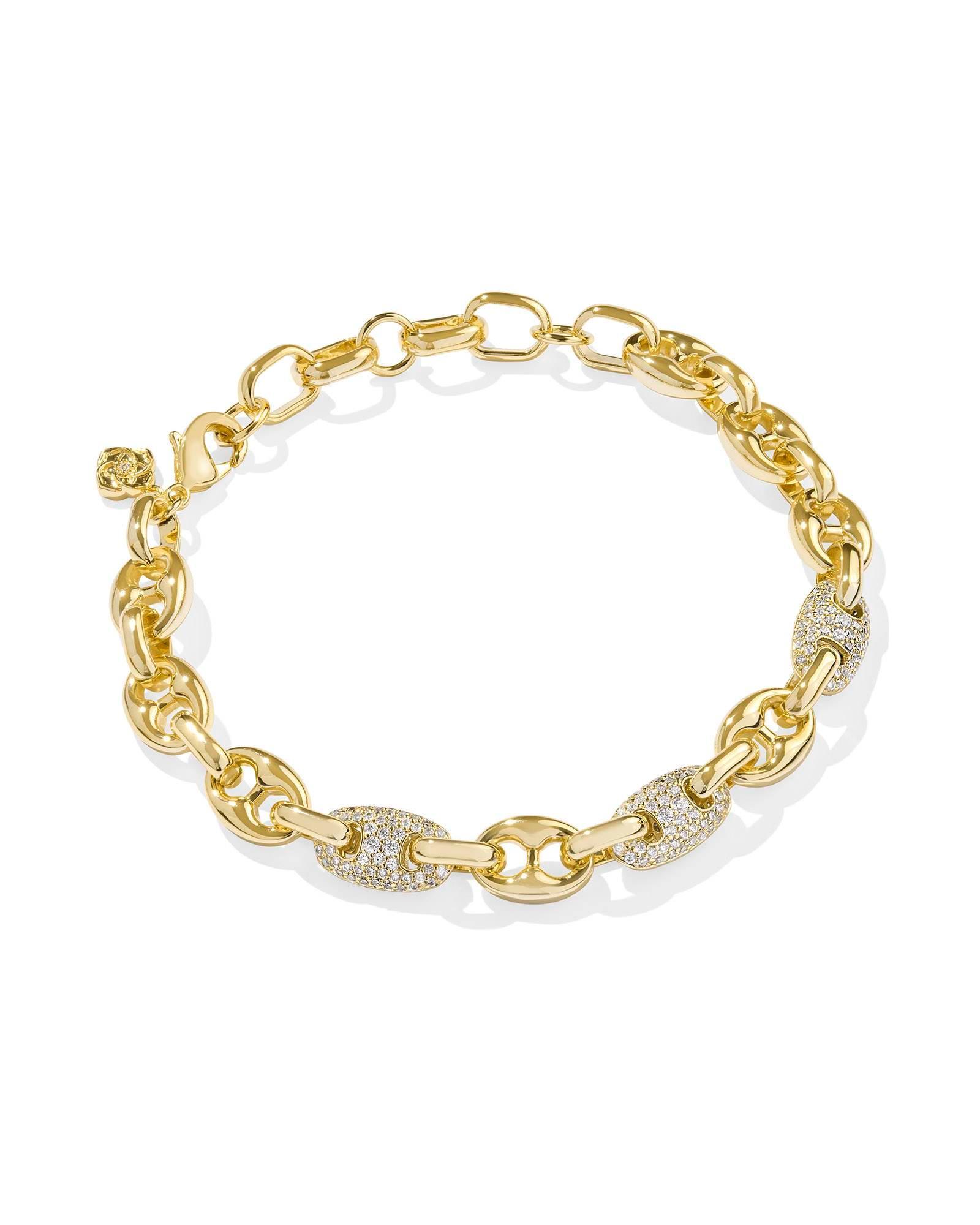 Emery Silver Tennis Bracelet in White CZ Product Image