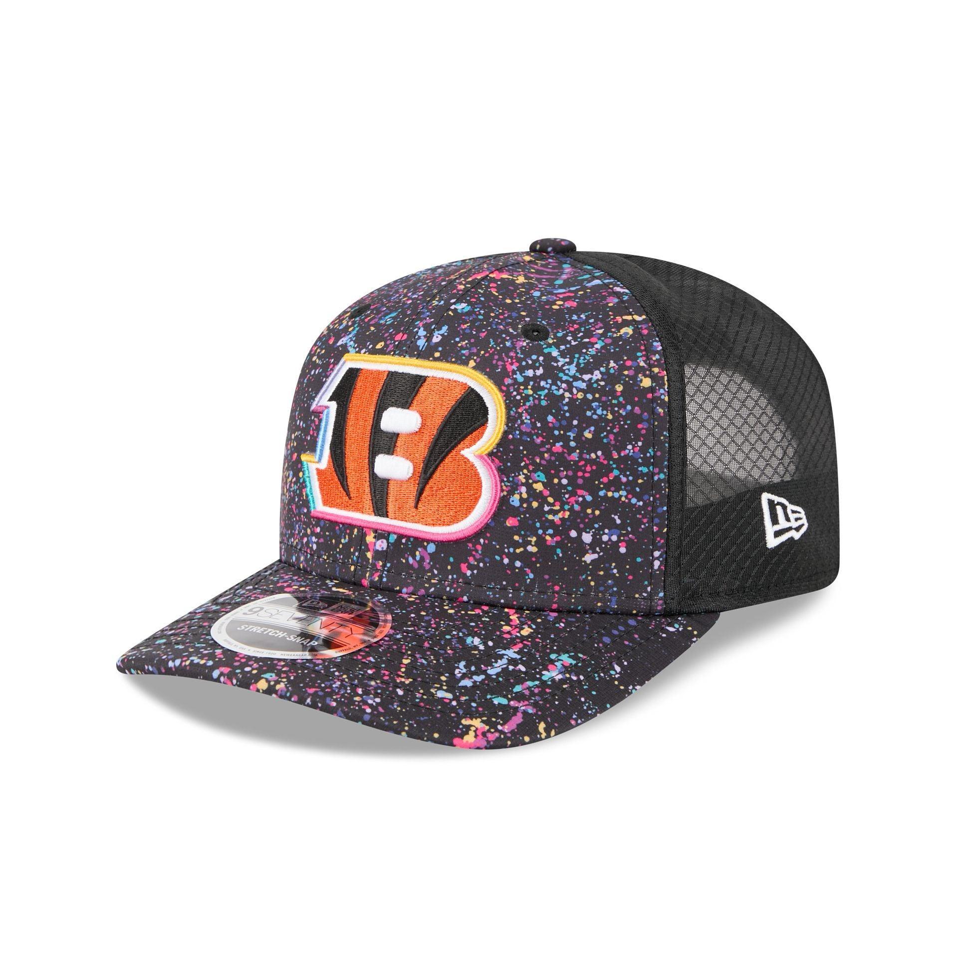 New England Patriots Camo 9SEVENTY Trucker Stretch-Snap Hat Male Product Image