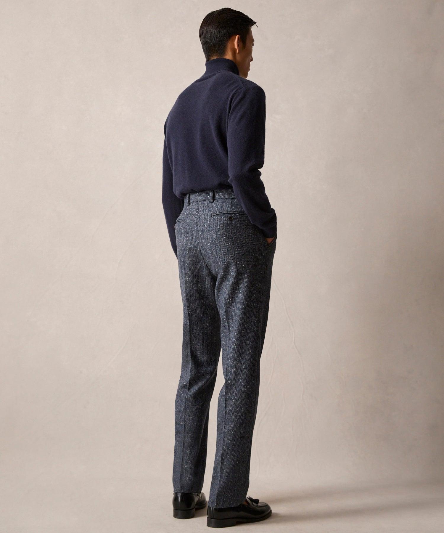 Italian Donegal Herringbone Sutton Trouser Product Image